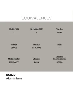 Real Colors: Aluminium 17 ml. - AK Interactive RC820 2