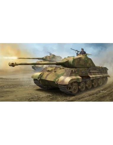 German Sd.Kfz.182 King Tiger "Porsche Turret" w/Zimmerit, 1/35 - Ho...