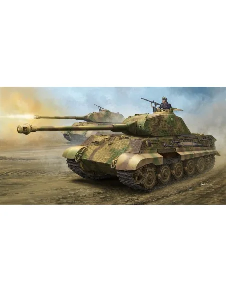 German Sd.Kfz.182 King Tiger "Porsche Turret" w/Zimmerit, 1/35 - Ho...
