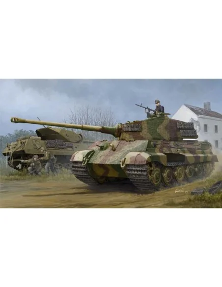 Pz.Kpfw.VI Sd.Kfz.182 Tiger II (Henschel 1944 Production) w/Zimmeri...