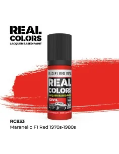 Real Colors: Maranello F1 Red 1970s-1980s 17 ml. - AK Interactive R...