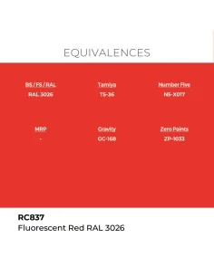 Real Colors: Fluorescent Red RAL 3026 17 ml. - AK Interactive RC837 2