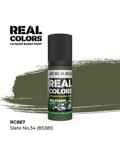 Real Colors: Slate No.34 (BS381) 17 ml. - AK Interactive RC867