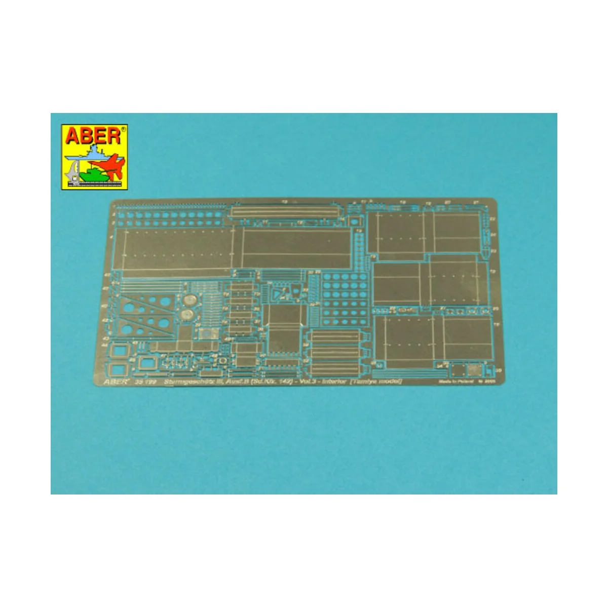 (Sd.Kfz.142) Vol.3-INTERIOR, 1/35 - Aber Models 35199