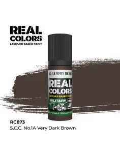 Real Colors: S.C.C. No.1A Very Dark Brown 17 ml. - AK Interactive R...
