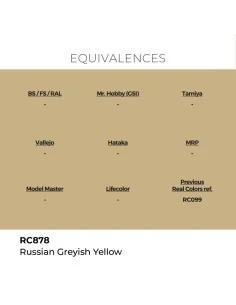 Real Colors: Russian Greyish Yellow 17 ml. - AK Interactive RC878 2