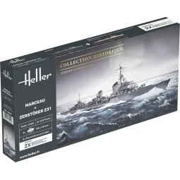 Twin Set Marceau + Zerstörer Z31, 1/400 - Heller 85009