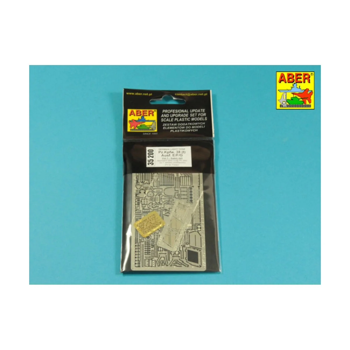 Pz.Kpfw.38 (t) Ausf.E/F/G Vol.1-basic set, 1/35 - Aber Models 35200