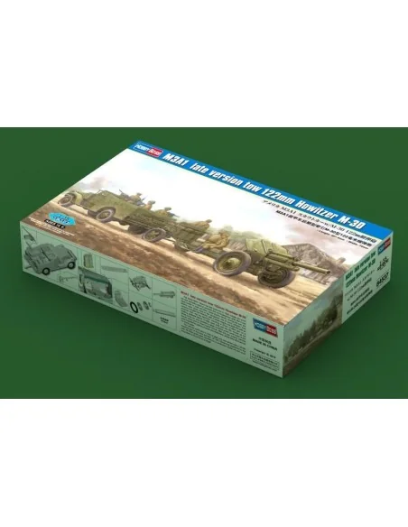 M3A1 late version tow 122mm HowitzerM-30, 1/35 - Hobby Boss 84537