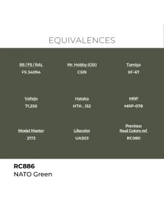 Real Colors: NATO Green 17 ml. - AK Interactive RC886 2