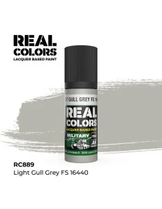 Real Colors: Light Gull Grey FS 16440 17 ml. - AK Interactive RC889