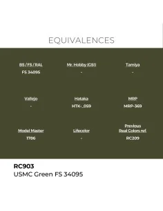 Real Colors: USMC Green FS 34095 17 ml. - AK Interactive RC903 2