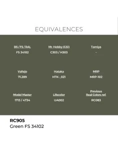 Real Colors: Green FS 34102 17 ml. - AK Interactive RC905 2