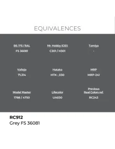 Real Colors: Grey FS 36081 17 ml. - AK Interactive RC912 2