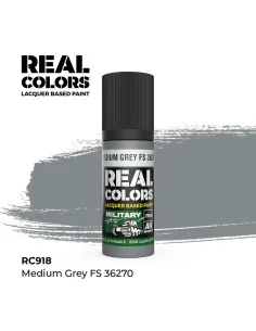 Real Colors: Medium Grey FS 36270 17 ml. - AK Interactive RC918