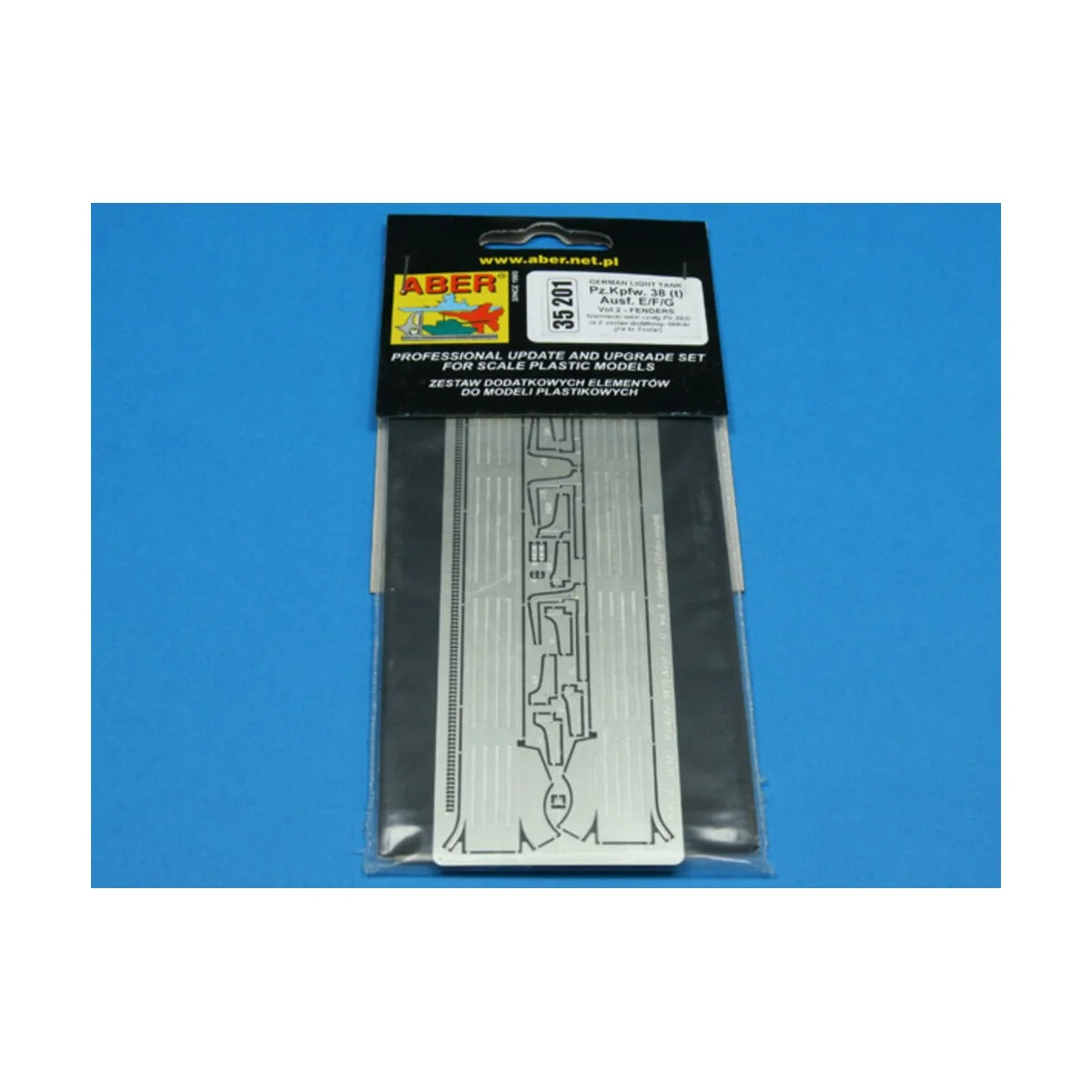 Pz.Kpfw.38(t)Ausf.E/F/G Vol.2-FENDERS, 1/35 - Aber Models 35201