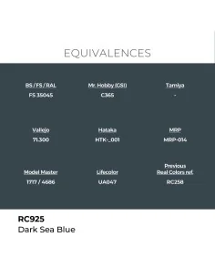 Real Colors: Dark Sea Blue 17 ml. - AK Interactive RC925 2