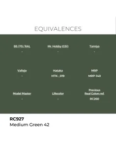 Real Colors: Medium Green 42 17 ml. - AK Interactive RC927 2