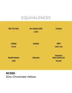 Real Colors: Zinc Chromate Yellow 17 ml. - AK Interactive RC930 2