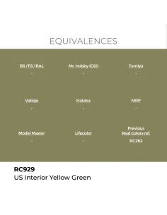 Real Colors: US Interior Yellow Green 17 ml. - AK Interactive RC929 2