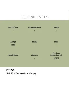 Real Colors: IJN J3 SP (AMBER GREY) 17 ml. - AK Interactive RC953 2