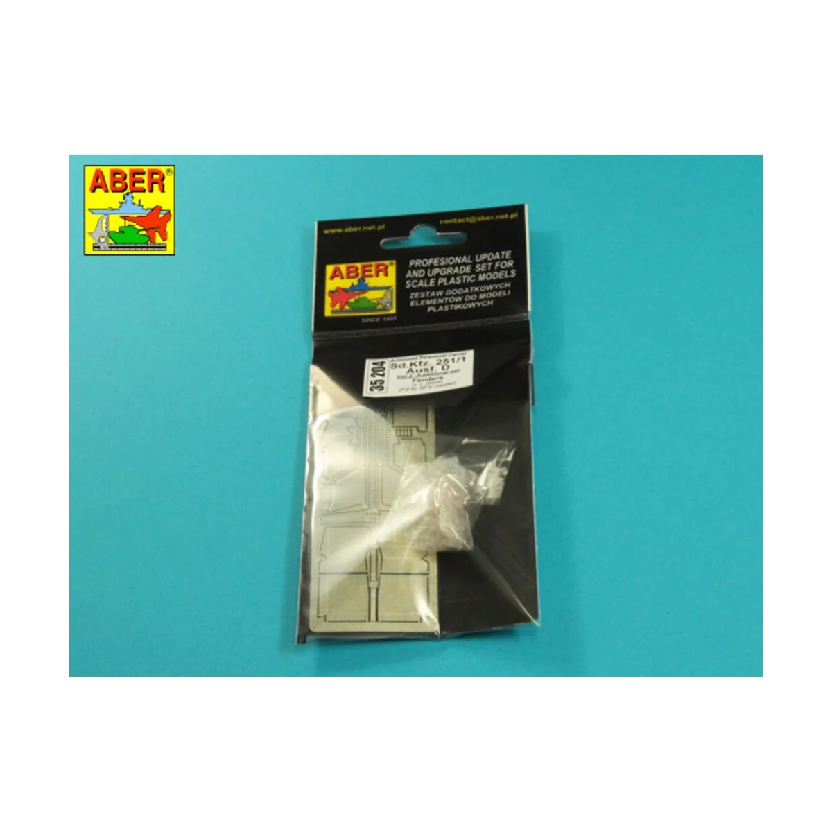 Sd.Kfz. 251/1 Ausf.D Fenders.Vol.2(Fit to AFV model) - Aber Models ...