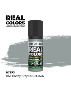 Real Colors: RAF Barley Grey BS381C/626 17 ml. - AK Interactive RC973