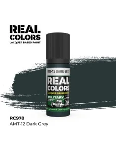 Real Colors: AMT-12 Dark Grey 17 ml. - AK Interactive RC978