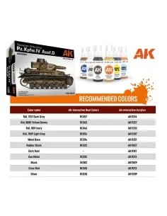 PZ.KPFW.IV AUSF.D AFRIKA KORPS +5 FIGURES GERMAN TANK CREW AFRIKA K... 2