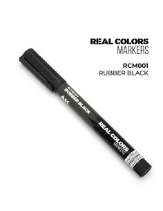 Real Colors Markers: RUBBER BLACK - AK Interactive RCM001