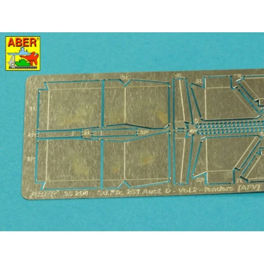 Sd.Kfz. 251/1 Ausf.D Fenders.Vol.2(Fit to AFV model), 1/35 - Aber M...