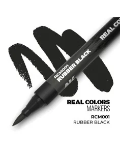 Real Colors Markers: RUBBER BLACK - AK Interactive RCM001 2