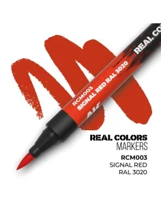 Real Colors Markers: SIGNAL RED RAL 3020 - AK Interactive RCM003 2