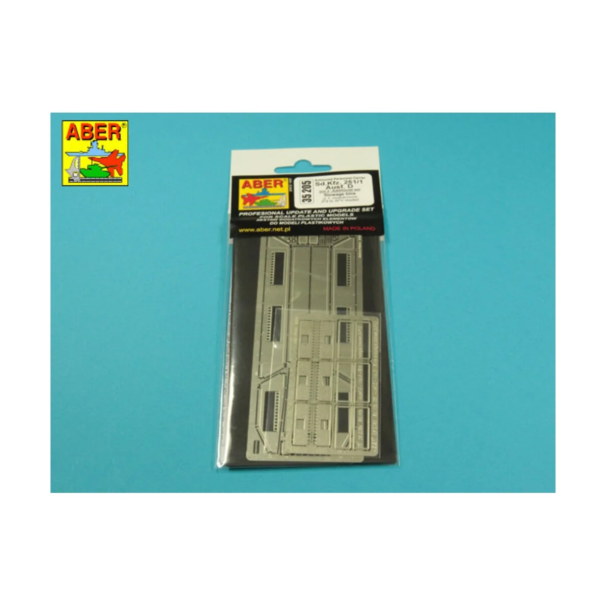 Sd.Kfz.251/1 Ausf D. Vol.3 Stowage bins (Fit to AFV model) - Aber M...