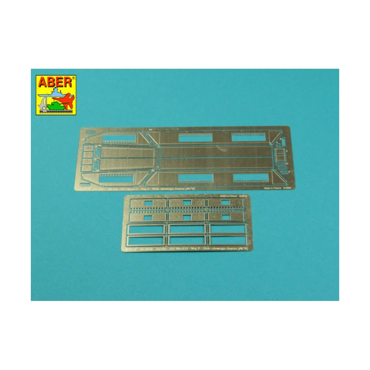 Sd.Kfz.251/1 Ausf D. Vol.3 Stowage bins (Fit to AFV model) - Aber M...