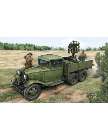 GAZ-AAA with Quad Maxim AA Gun, 1/35 - Hobby Boss 84571
