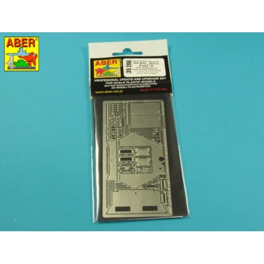 Sd.Kfz.251/1Ausf.D-Vol.4-add.set-rear doors & vision ports - Aber M...