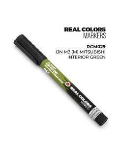 Real Colors Markers: IJN M3 (M) MITSUBISHI INTERIOR GREEN - AK Inte...
