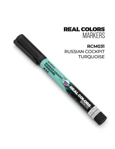 Real Colors Markers: RUSSIAN COCKPIT TORQUOISE - AK Interactive RCM031
