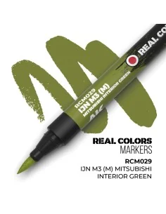 Real Colors Markers: IJN M3 (M) MITSUBISHI INTERIOR GREEN - AK Inte... 2