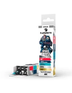 PLAYMARKERS SET - SPACE KNIGHT (6 ref.) - AK Interactive AKM106