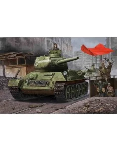 RussianT-34/85(1944 angle-jointed turret) tank, 1/48 - Hobby Boss 8...