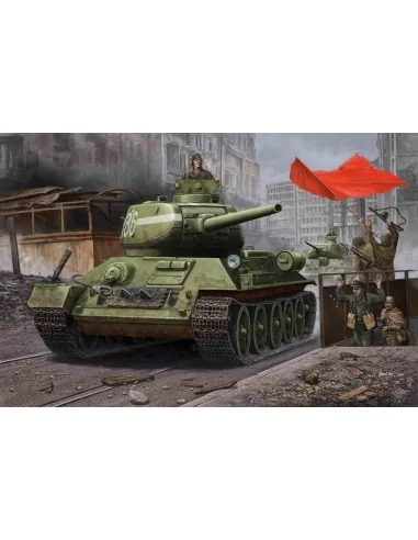 [NO_DESC] RussianT-34/85(1944 angle-jointed turret) tank, 1/48 - Ho...