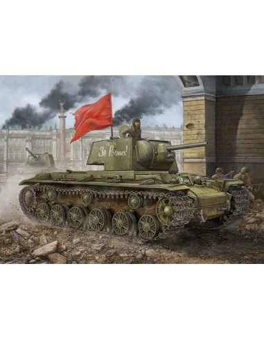Russian KV-1 1942 Simplified Turret tank, 1/48 - Hobby Boss 84812
