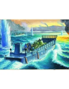 U.S. LCM-3 USN Vehicle Landing Craft, 1/48 - Hobby Boss 84817