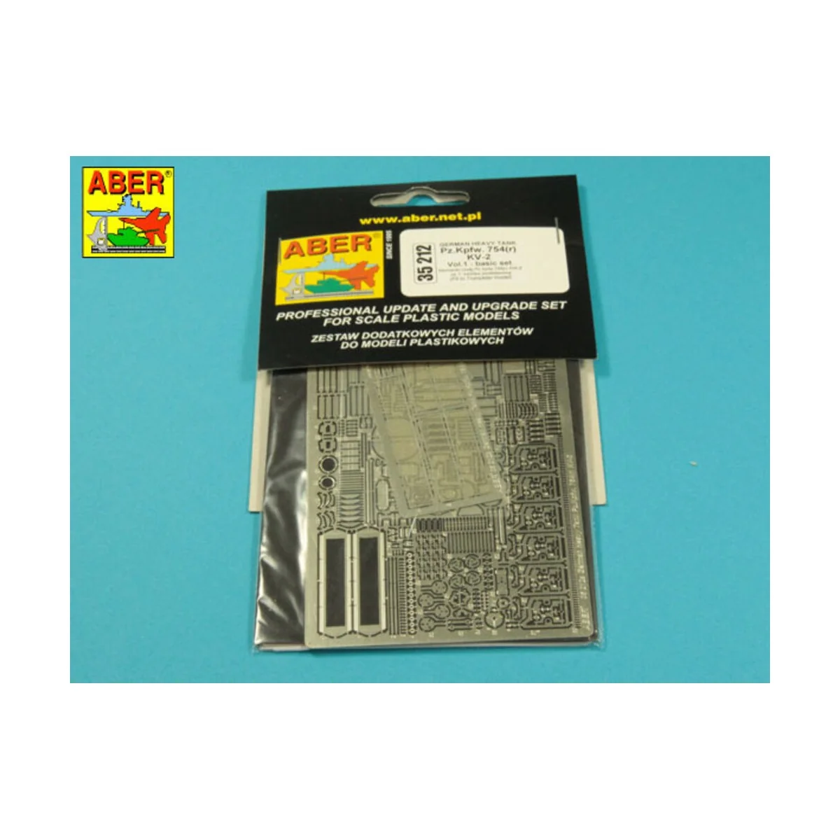 Pz.Kpfw 754(r) KV-2-vol.1-basic set, 1/35 - Aber Models 35212