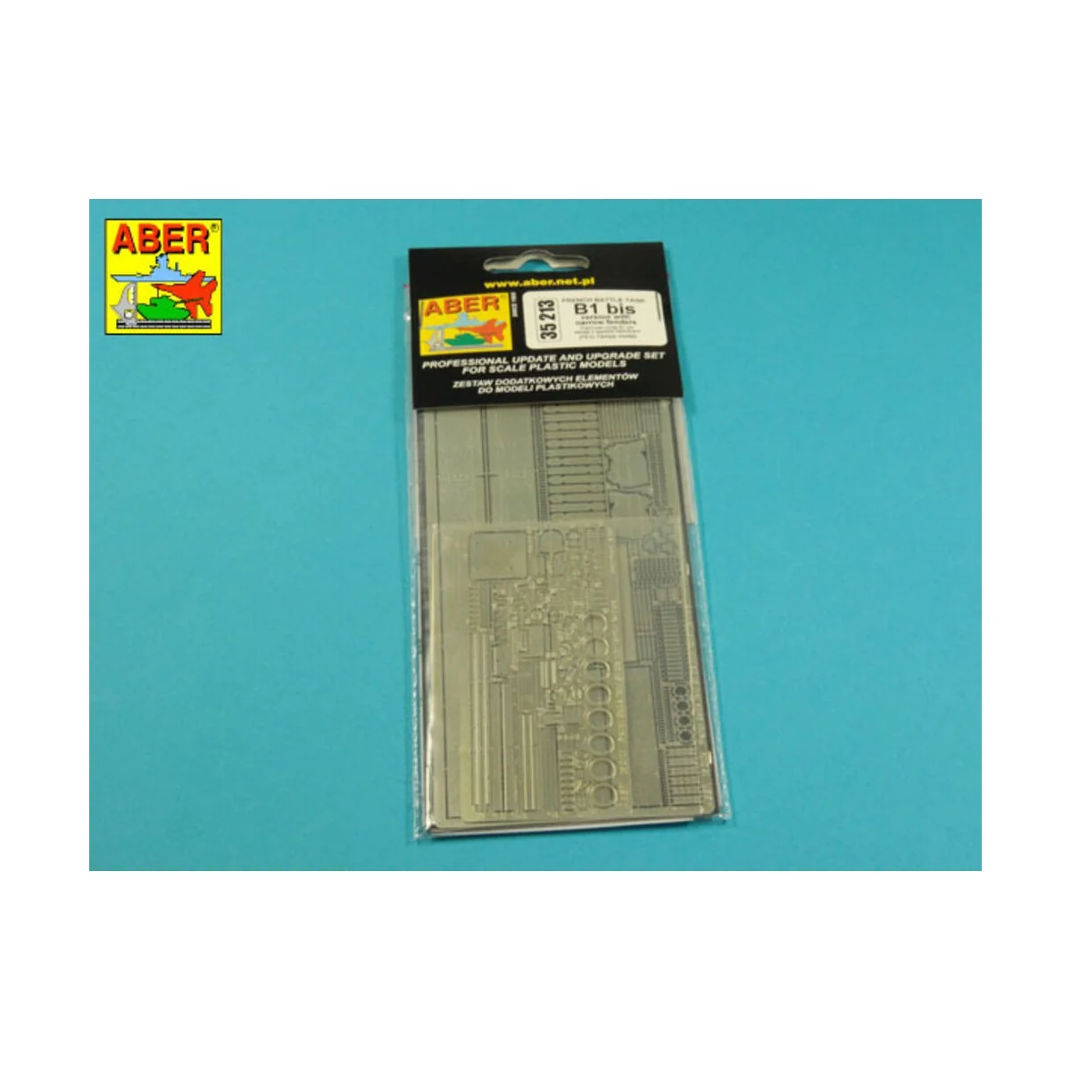 French Battle Tank B1 bis-with narrow fenders, 1/35 - Aber Models 3...