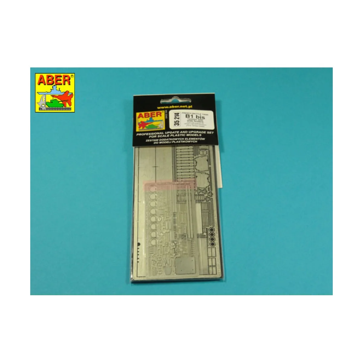 French Battle Tank B1 bis-with wide fenders - Aber Models 35214