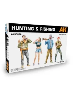 HUNTING & FISHING 1/35 SCALE, 1/35 - AK Interactive AK35026