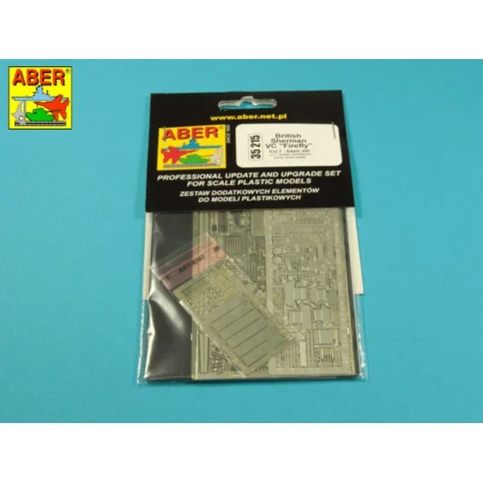 British Sherman Vc “Firefly” –vol.1-basic, 1/35 - Aber Models 35215 British Sherman Vc “Firefly” –vol.1-basic, 1/35 - Aber Models 35215